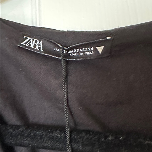 Zara Black and Beige Dress - Picture 2 of 3